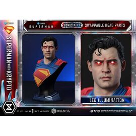 Superman (2025) Real Elite Masterline Series Statue 1/3 Superman with Krypto Bonus Version 95 cm