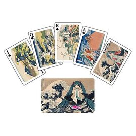 Katsushika Hokusai x Hatsune Miku Playing Cards