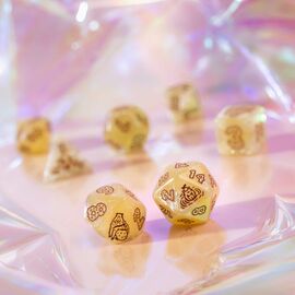 Capybara Dice Set of 7 Sleepie