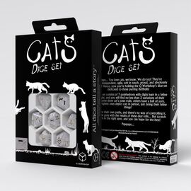 CATS Dice Set of 7 Purrl