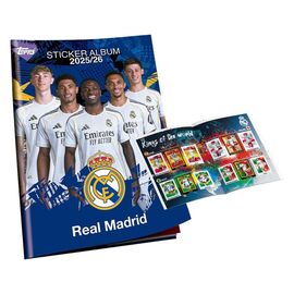 Real Madrid 2025/26 Sticker Collection Album Set