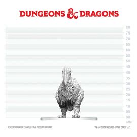 D&D Nolzur's Marvelous Miniatures Mini Figure Axe Beak 4 cm