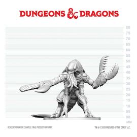 D&D Nolzur's Marvelous Miniatures Mini Figure Chuul 6 cm