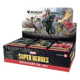 Magic the Gathering Marvel Super Heroes Play Booster Display (30) french