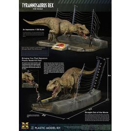 Jurassic Park Plastic Model Kit 1/35 Tyrannosaurus Rex 42 cm