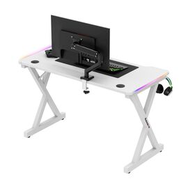 Huzaro Hero 2.3 RGB Gaming Desk white