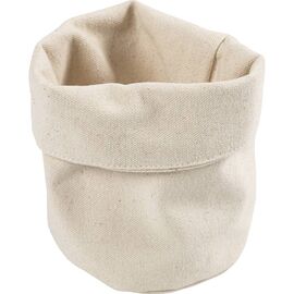 Creativ Company - Fabric Baskets - Light Natural - H: 14,5 cm, Dia: 9 cm (498470) / Toys