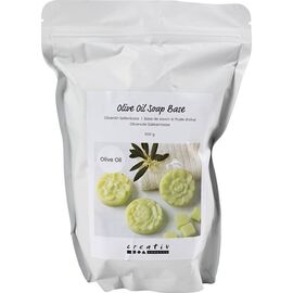 Creativ Company - Olive Oil Soap Base, Granules, 500 g/ 1 pack (700240) / Toys