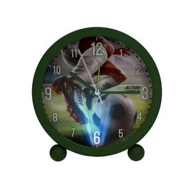 Dino World - Action World Alarm Clock - Green - 11 cm / Baby and Children