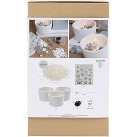 DIY Kit - Craft Kit Candle Making, Rose, beige, white, cream, 1 pack (977857) / Toys