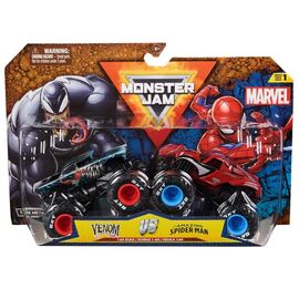 Monster Jam - 1:64 Marvel 2 Pack - Spider Man:Venom (6071942) / Toys