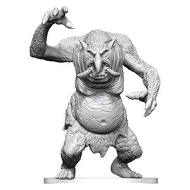 Pathfinder Battles Deep Cuts Unpainted Miniature Forest Troll 15 cm