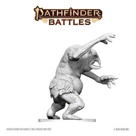 Pathfinder Battles Deep Cuts Unpainted Miniature Forest Troll 15 cm