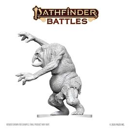 Pathfinder Battles Deep Cuts Unpainted Miniature Forest Troll 15 cm