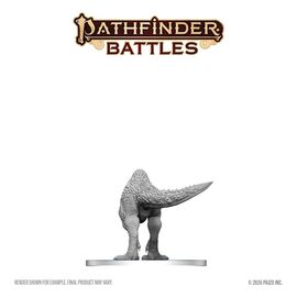 Pathfinder Battles Deep Cuts Unpainted Miniature Pachycephalosaurus 13 cm