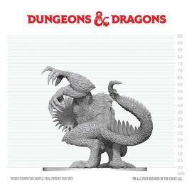 Dungeons & Dragons Nolzur's Marvelous Miniatures Unpainted Miniature Gug 20 cm