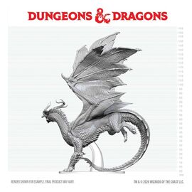 Dungeons & Dragons Nolzur's Marvelous Miniatures Unpainted Miniature Adult Spirit Dragon 24 cm