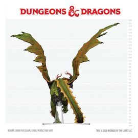 Dungeons & Dragons Icons of the Realms prepainted Miniatures Adult Spirit Dragon 24 cm