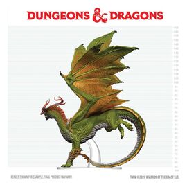 Dungeons & Dragons Icons of the Realms prepainted Miniatures Adult Spirit Dragon 24 cm