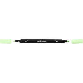 Creativ Company - Textile markers, line 2,3+3,6 mm, pastel colours, 6 pc/ 1 pack (334829) / Toys