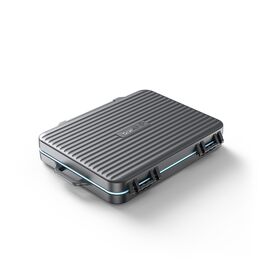 Orico PHCD Case for Memory Cards and Data Media Black 2.5" SSD 2.5" HDD M.2 SSD SD Micro SD CompactFlash Card Readers - Black