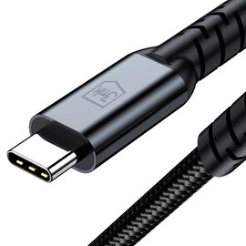 3mk Hyper Cable N-SERIES USB-C / USB-C Thunderbolt 4 2m 48V / 5A 40Gb/s 240W 8K60Hz - black