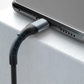 3mk Hyper Cable N-SERIES USB-C / USB-C 1.5m PD 3.0 QC 3.0 20V / 5A 100W - black