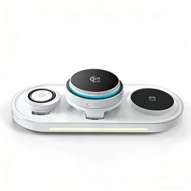 Tech-Protect A51 MagSafe 3-in-1 25W QI2.2 Wireless Charger - White