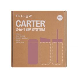Fellow Carter Move Mug 3-in-1 Travel mug with 3 lids 473 ml Powder Pink
