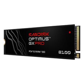 SanDisk Optimus GX PRO 8100 2 TB M.2 PCI Express 5.0 NVMe TLC 3D NAND