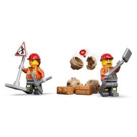 LEGO CITY 60480 Yellow Backhoe Loader