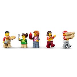 LEGO CITY 60496 Pizza Delivery Experience with Vehicles
