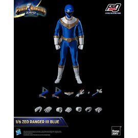 Power Rangers Zeo FigZero Action Figure 1/6 Ranger III Blue 30 cm