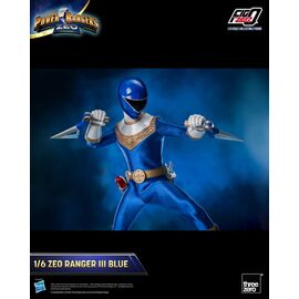 Power Rangers Zeo FigZero Action Figure 1/6 Ranger III Blue 30 cm
