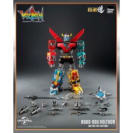 Voltron: Defender of the Universe Robo-Dou Action Figure Voltron Retro Toy Edition 27 cm