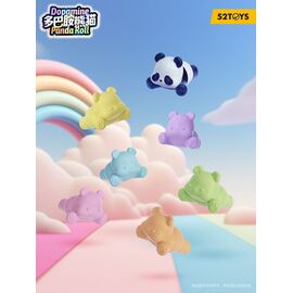 Panda Roll Blind Box Figures Assortment Dopamine Pandas 3 cm (6)