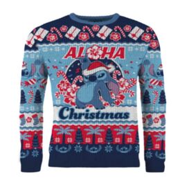 Lilo & Stitch Christmas Sweater Stitch Aloha Christmas  Size L