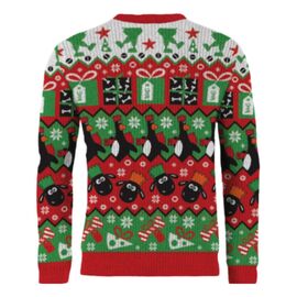 Wallace & Gromit Christmas Sweater Cracking Christmas Old Chum!