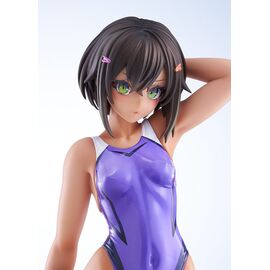 Arms Note PVC Figure 1/7 Buchou-chan of the Swimming Club Purple Swimsuit Ver. 22 cm