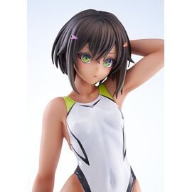 Arms Note PVC Figure 1/7 Buchou-chan of the Swimming Club White Swimsuit Ver. 22 cm