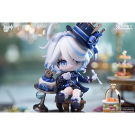 Genshin Impact PVC Statue Furina Amai Gogo no Sanbika Chibi Chara Ver. 13 cm