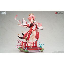 Genshin Impact PVC Statue 1/7 Yae Miko Astute Amusement Ver. 28 cm