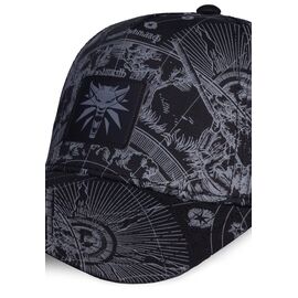 The Witcher Baseball Logo Black