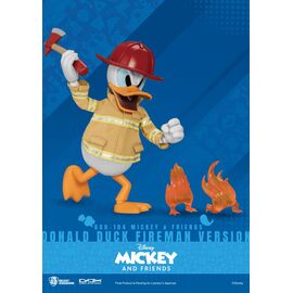 Mickey & Friends Dynamic 8ction Heroes Action Figure 1/9 Donald Duck Fireman Ver. 24 cm