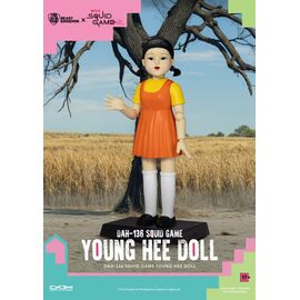 Squid Game Action Figure with Sound Young Hee Doll 30 cm