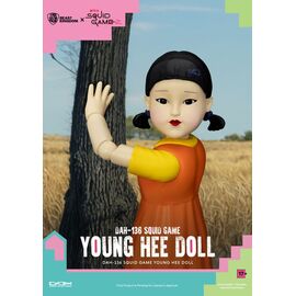 Squid Game Action Figure with Sound Young Hee Doll 30 cm