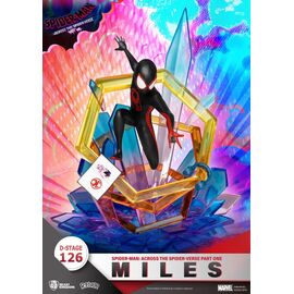 Marvel D-Stage PVC Diorama Spider-Man: Across the Spider-Verse Part One-Miles 15 cm