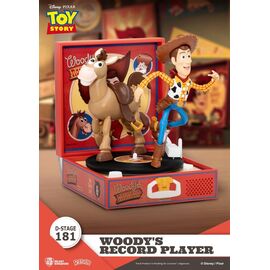 Toy Story Record Player Series PVC figure Woody's Record Player 13 cm