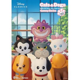 Disney Cats & Dogs Mini Egg Attack Blind Box Figures Gummy Series 3 cm Assortment (24)