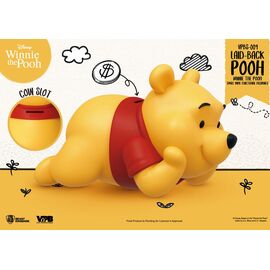 Winnie The Pooh Small Vinyl Bank laid-back Winnie 17 cm